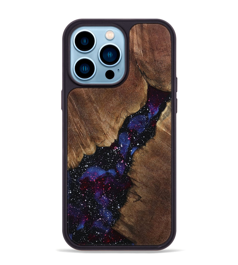 iPhone 14 Pro Max Wood Phone Case - Erica (Cosmos, 807486)