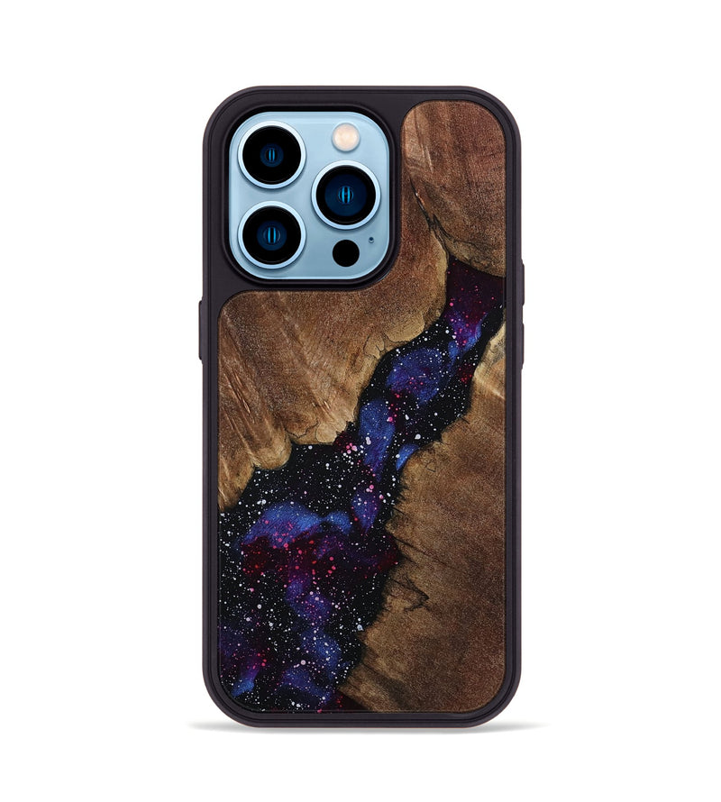 iPhone 14 Pro Wood Phone Case - Erica (Cosmos, 807486)