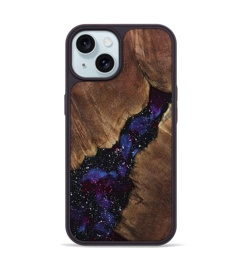 iPhone 15 Wood Phone Case - Erica (Cosmos, 807486)
