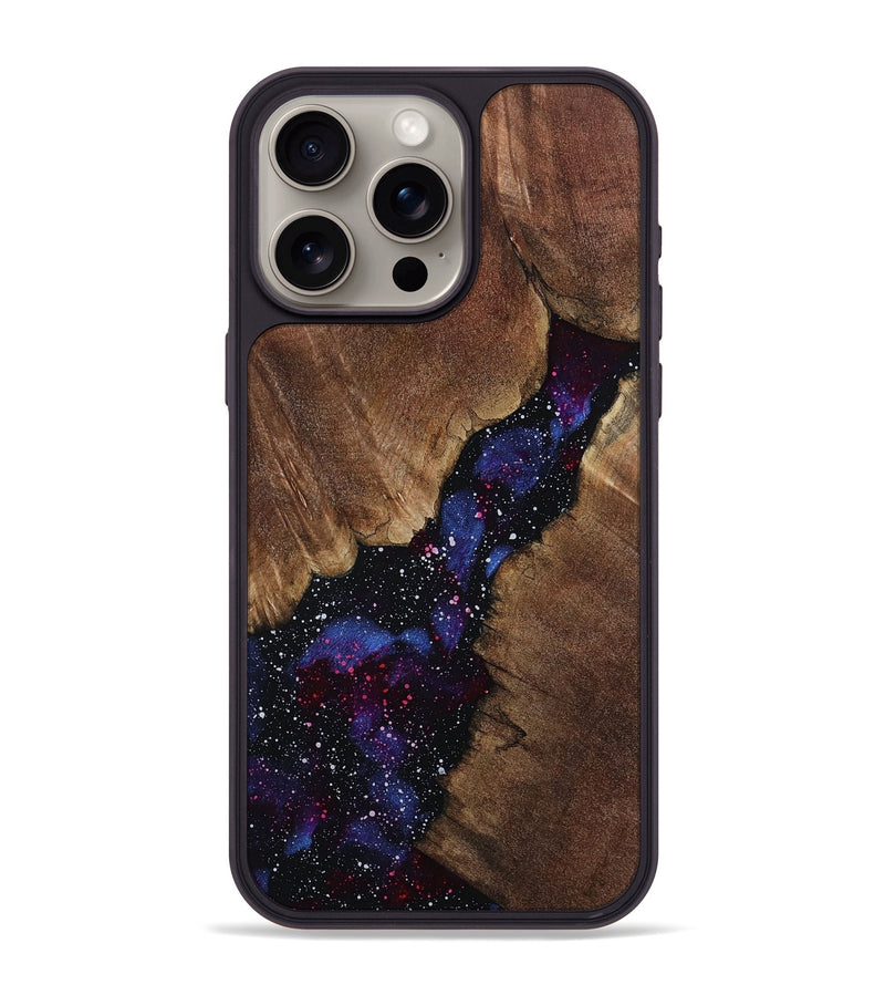 iPhone 15 Pro Max Wood Phone Case - Erica (Cosmos, 807486)