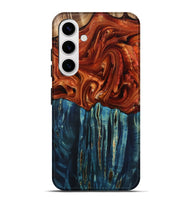 Galaxy S25 Plus Wood Live Edge Phone Case - Briar (Red, 807493)