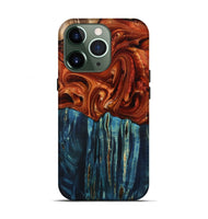 iPhone 13 Pro Wood Live Edge Phone Case - Briar (Red, 807493)