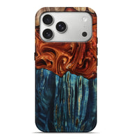 iPhone 17 Pro Max Wood Live Edge Phone Case - Briar (Red, 807493)