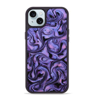 iPhone 15 Plus ResinArt Phone Case - Elodie (Purple, 807500)