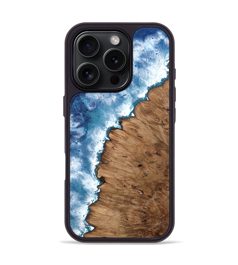 iPhone 16 Pro Wood Phone Case - Jerad (Coastal, 807517)