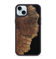 iPhone 15 Plus Wood Phone Case - Deloris (Wood Burl, 807519)