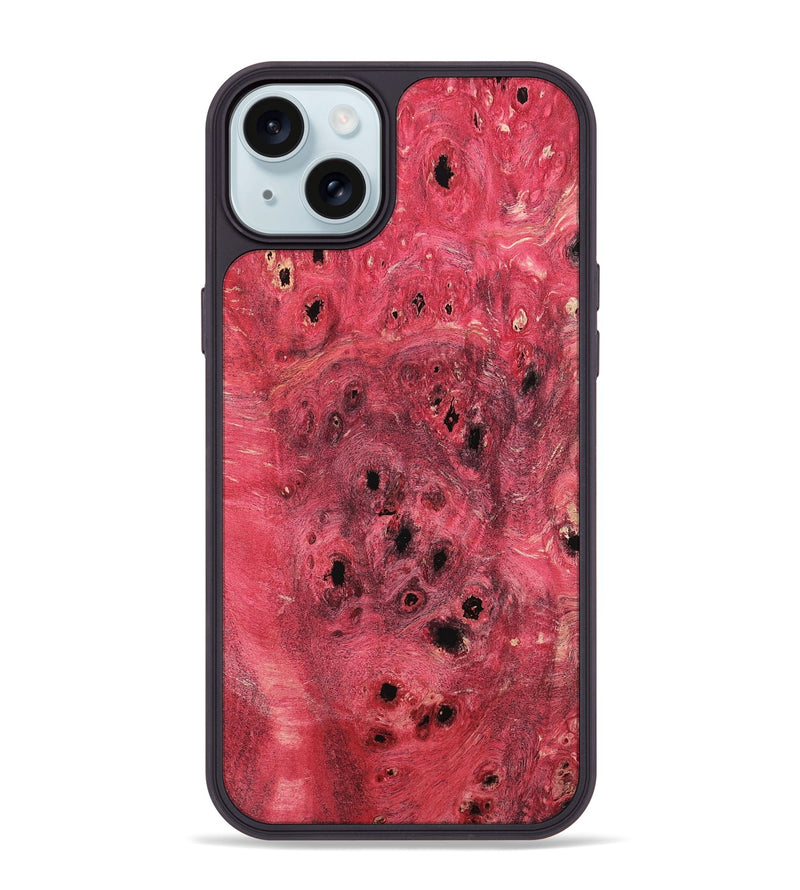 iPhone 15 Plus Wood Phone Case - Ashlynn (Wood Burl, 807521)