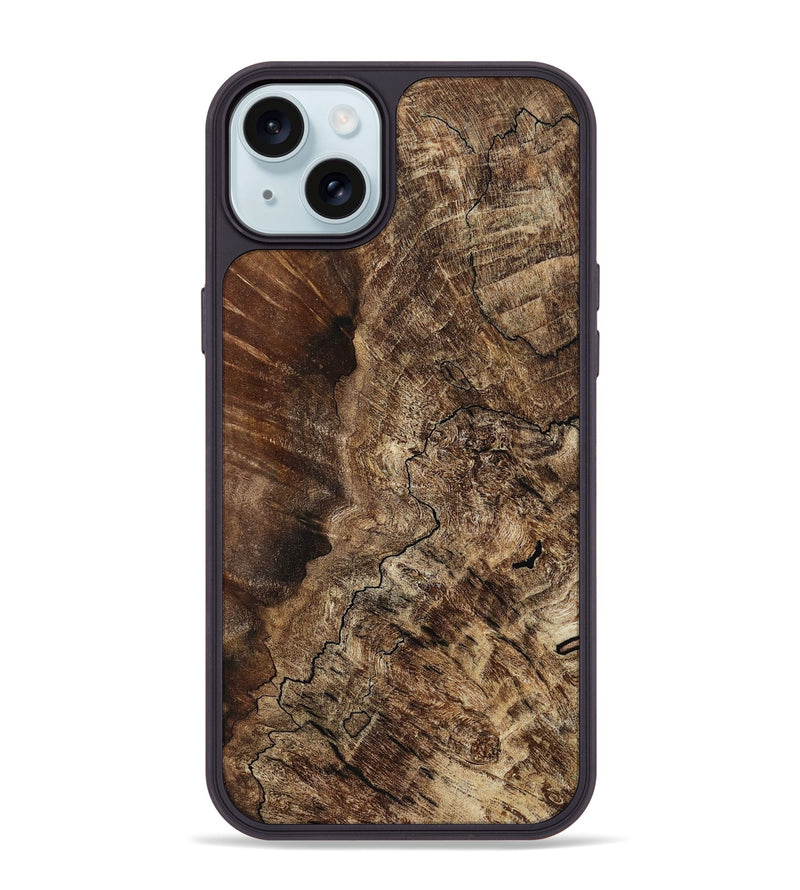 iPhone 15 Plus Wood Phone Case - Jamison (Wood Burl, 807522)