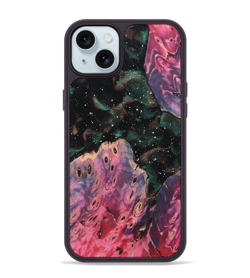 iPhone 15 Plus Wood Phone Case - Norah (Cosmos, 807540)