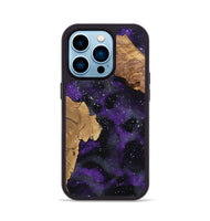 iPhone 14 Pro Wood Phone Case - Margery (Cosmos, 807554)