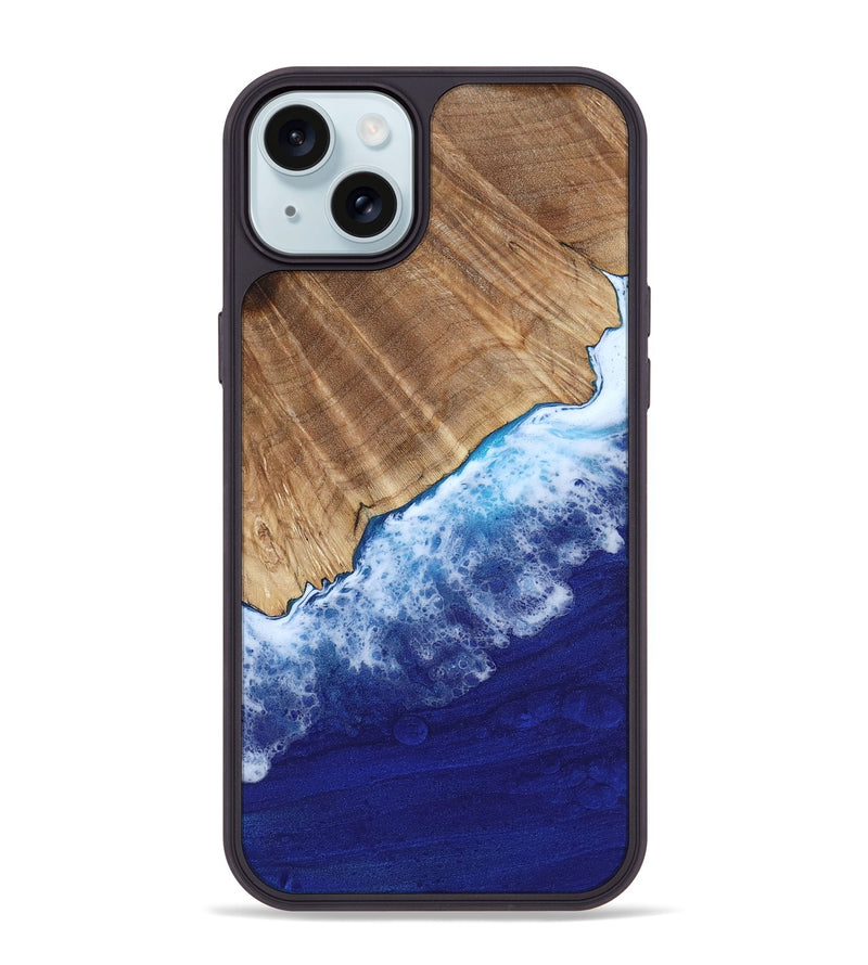 iPhone 15 Plus Wood Phone Case - Tressa (Coastal, 807557)