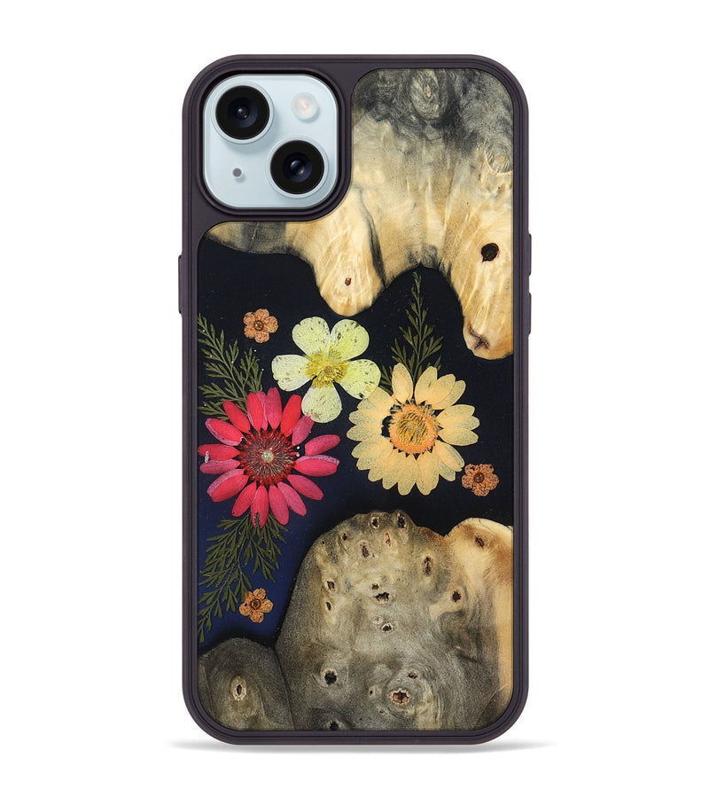 iPhone 15 Plus Wood Phone Case - Stetson (Bloom, 807609)