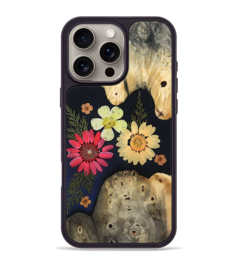 iPhone 16 Pro Max Wood Phone Case - Stetson (Bloom, 807609)