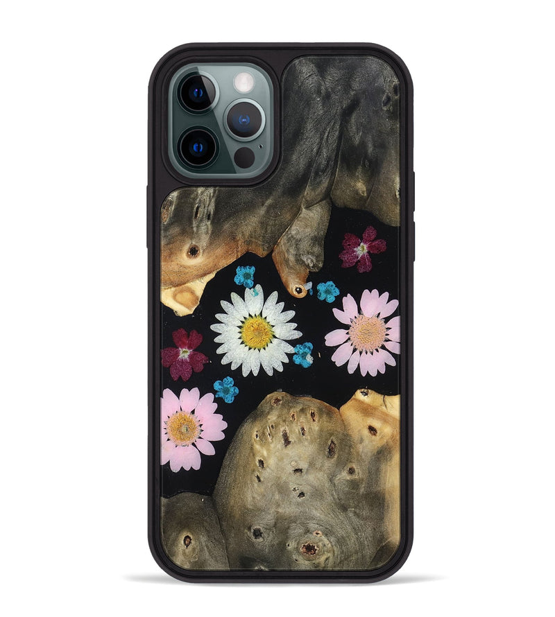 iPhone 12 Pro Max Wood Phone Case - Stephan (Bloom, 807610)