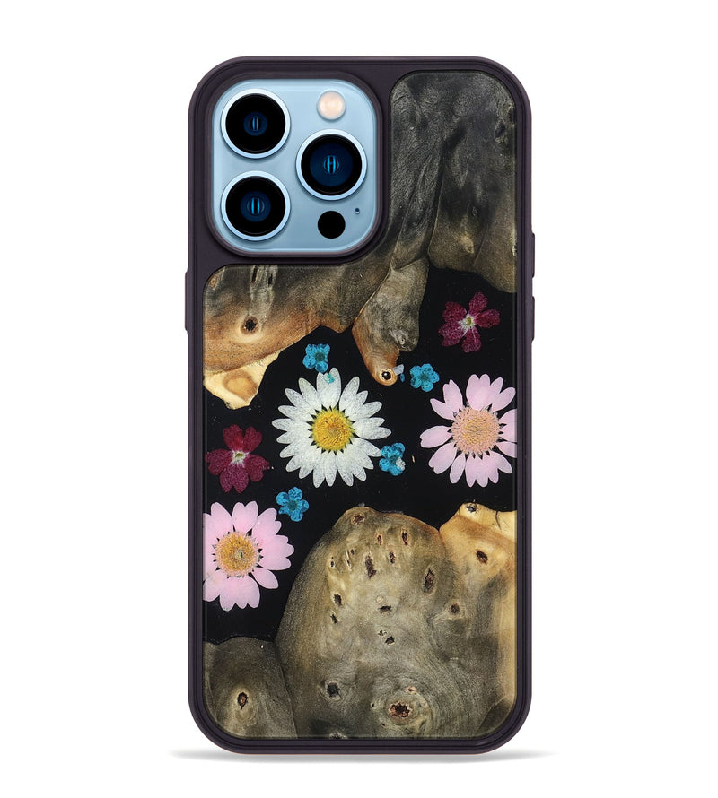 iPhone 14 Pro Max Wood Phone Case - Stephan (Bloom, 807610)