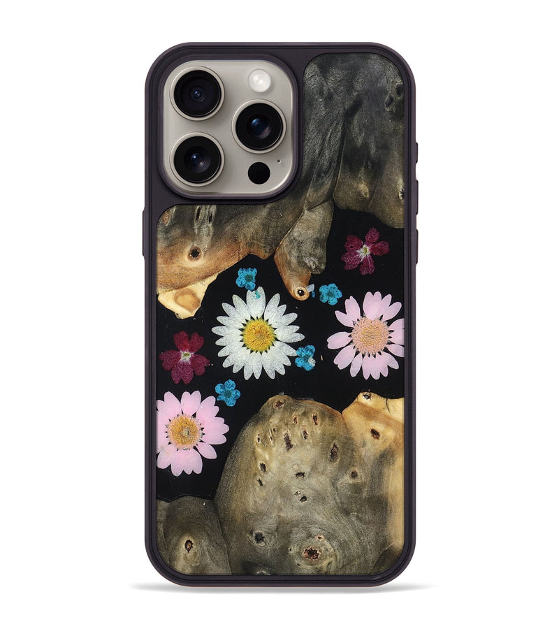 iPhone 15 Pro Max Wood Phone Case - Stephan (Bloom, 807610)