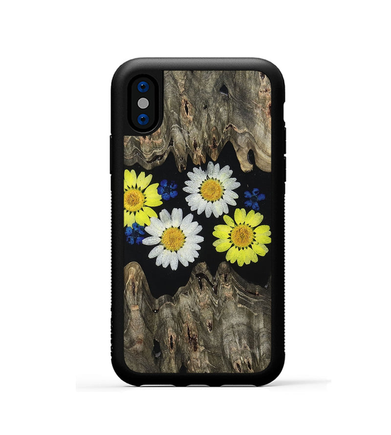 iPhone Xs Wood Phone Case - Brady (Bloom, 807612)