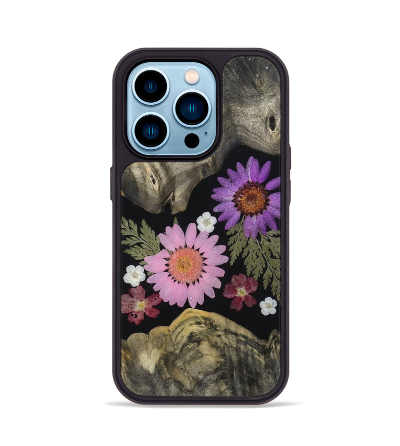 iPhone 14 Pro Wood Phone Case - Mohamed (Bloom, 807613)