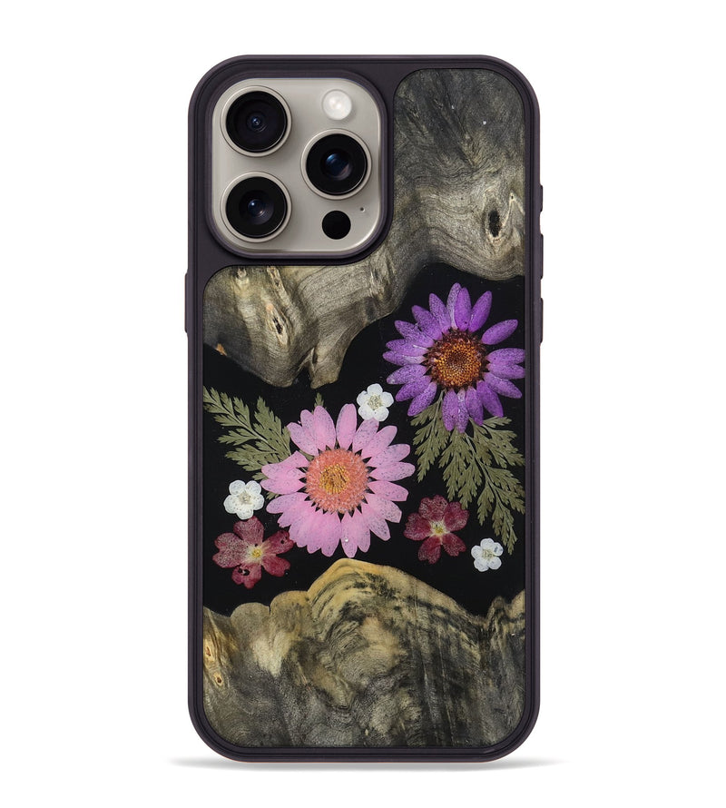 iPhone 15 Pro Max Wood Phone Case - Mohamed (Bloom, 807613)
