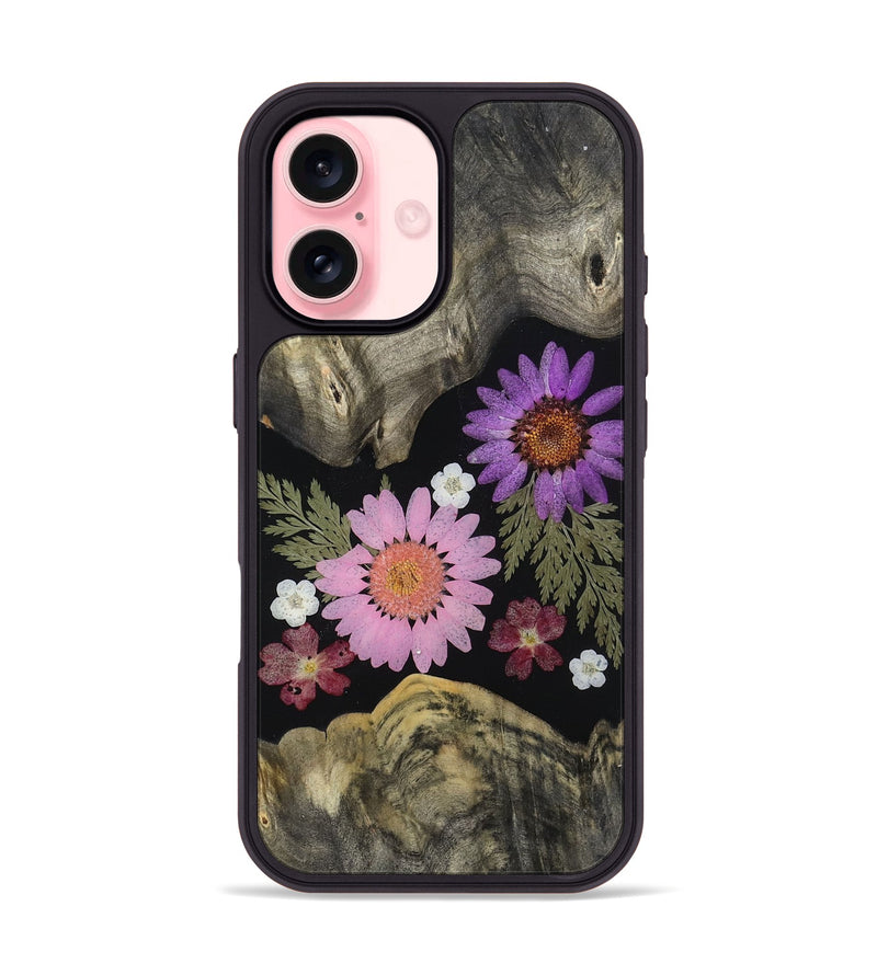iPhone 16 Wood Phone Case - Mohamed (Bloom, 807613)