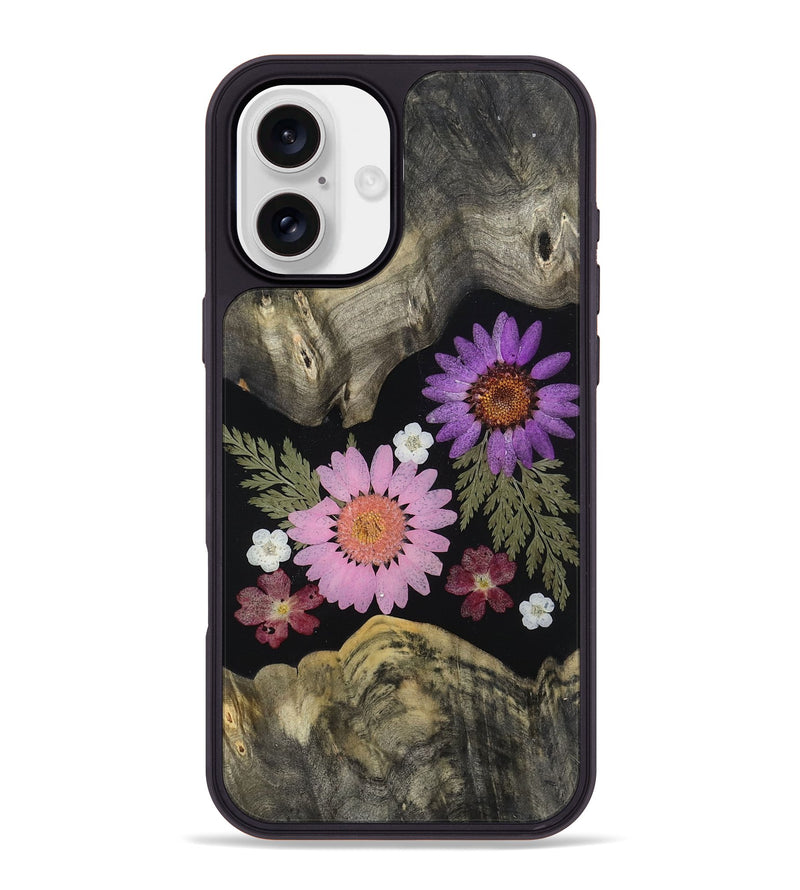 iPhone 16 Plus Wood Phone Case - Mohamed (Bloom, 807613)