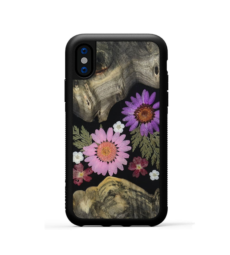 iPhone Xs Wood Phone Case - Mohamed (Bloom, 807613)