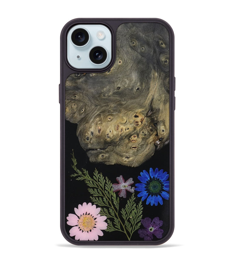 iPhone 15 Plus Wood Phone Case - Abdiel (Bloom, 807617)