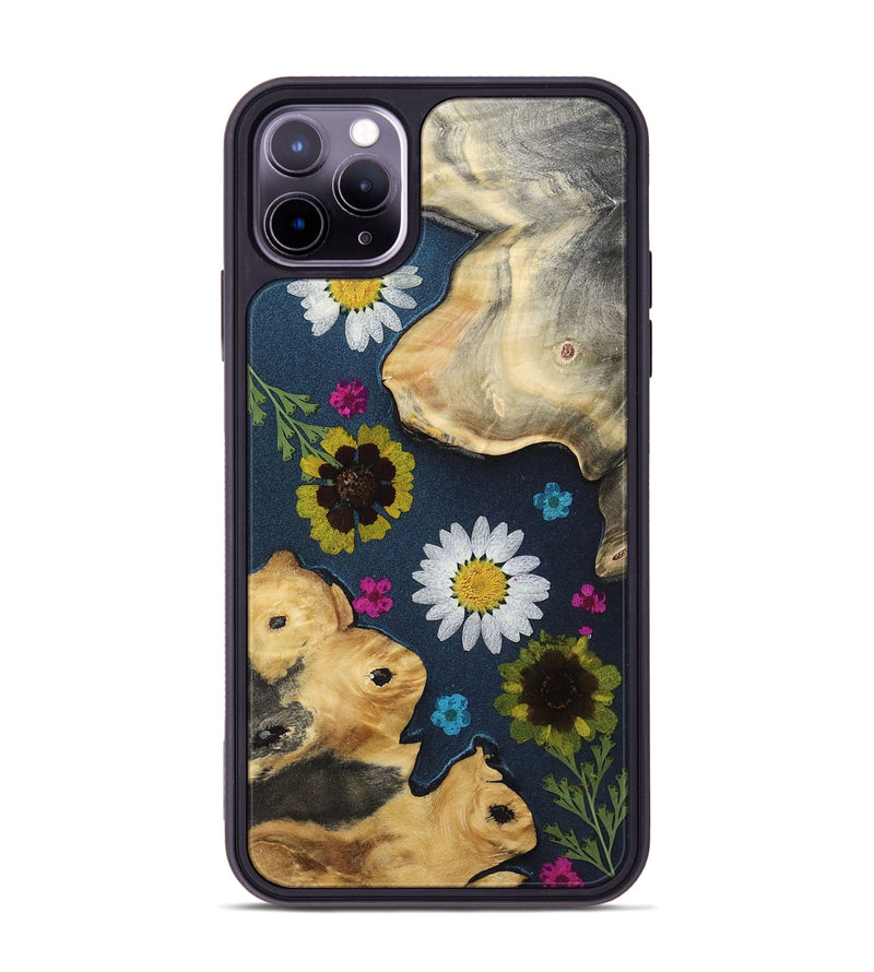 iPhone 11 Pro Max Wood Phone Case - Carly (Bloom, 807618)