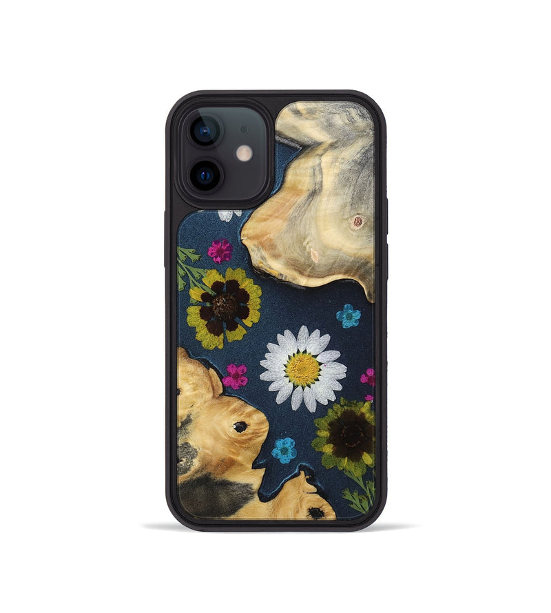iPhone 12 mini Wood Phone Case - Carly (Bloom, 807618)