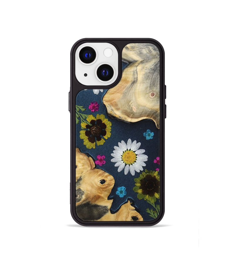 iPhone 13 mini Wood Phone Case - Carly (Bloom, 807618)