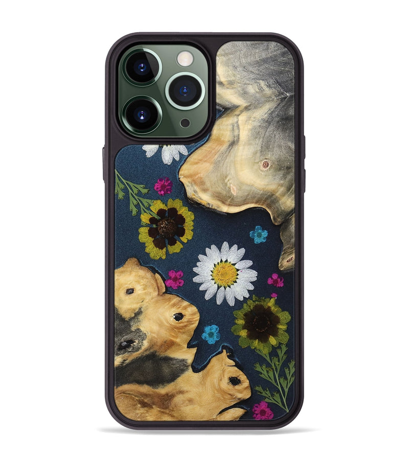 iPhone 13 Pro Max Wood Phone Case - Carly (Bloom, 807618)