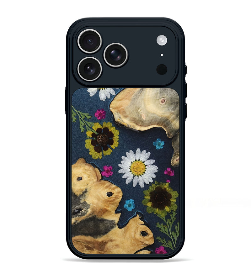 iPhone 17 Pro Max Wood Phone Case - Carly (Bloom, 807618)