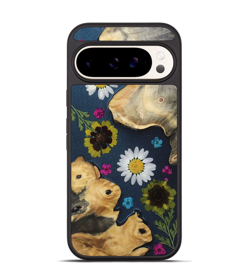 Pixel 9 Wood Phone Case - Carly (Bloom, 807618)