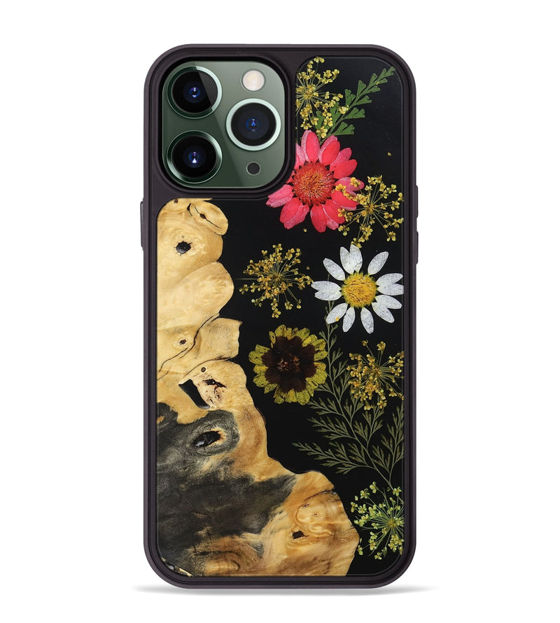 iPhone 13 Pro Max Wood Phone Case - Elias (Bloom, 807619)