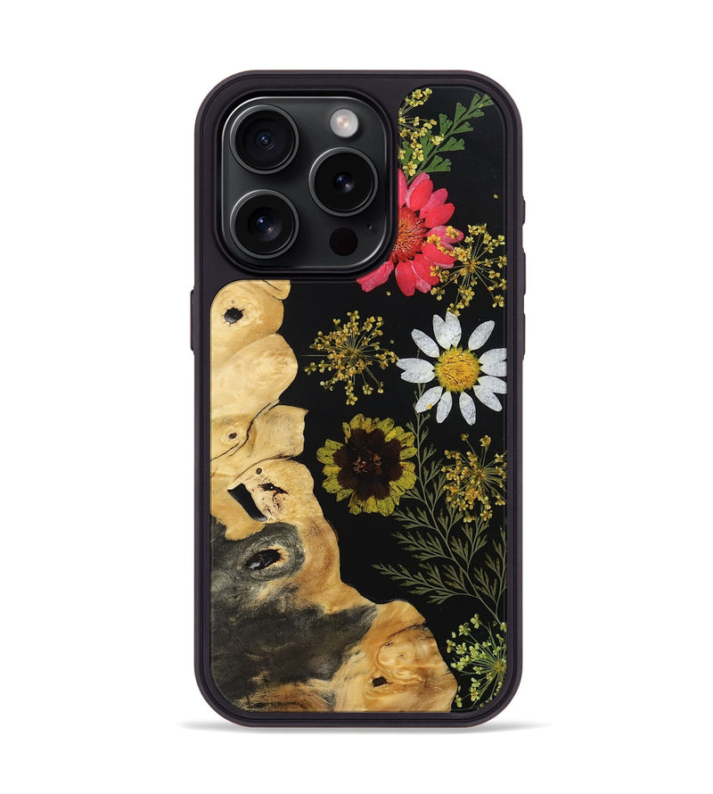 iPhone 15 Pro Wood Phone Case - Elias (Bloom, 807619)
