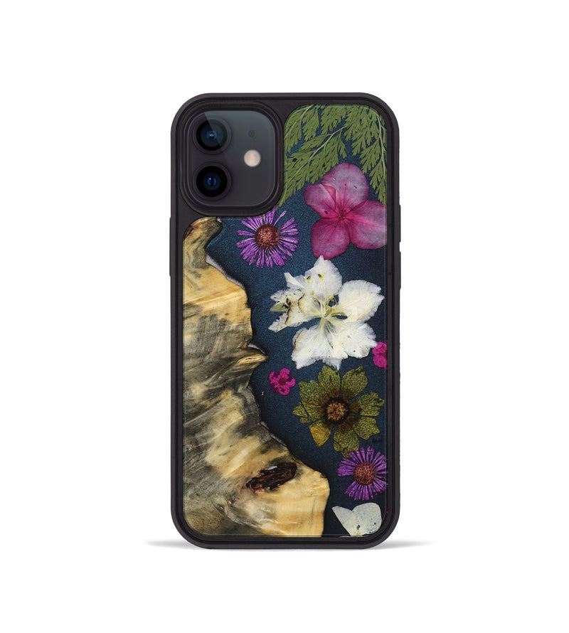 iPhone 12 mini Wood Phone Case - Dominik (Bloom, 807620)