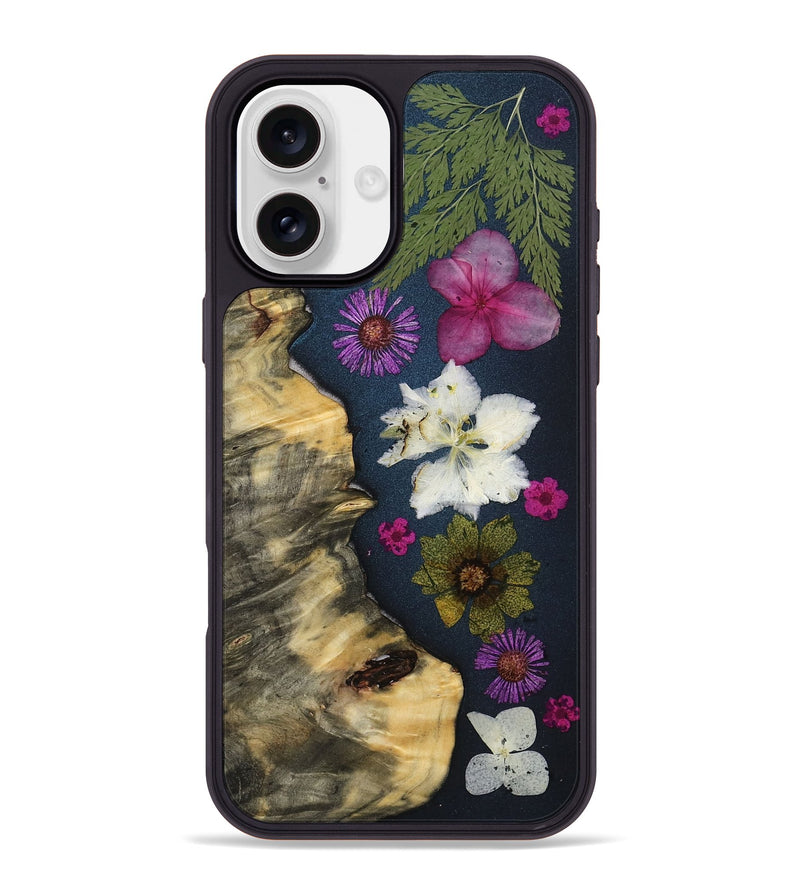 iPhone 16 Plus Wood Phone Case - Dominik (Bloom, 807620)