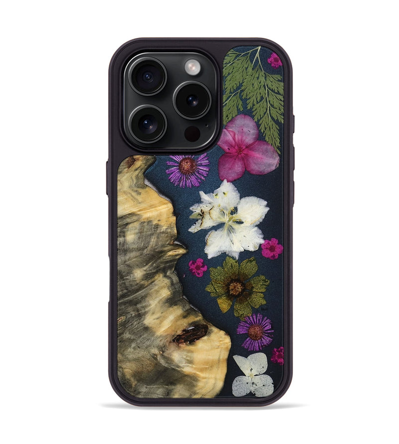 iPhone 16 Pro Wood Phone Case - Dominik (Bloom, 807620)