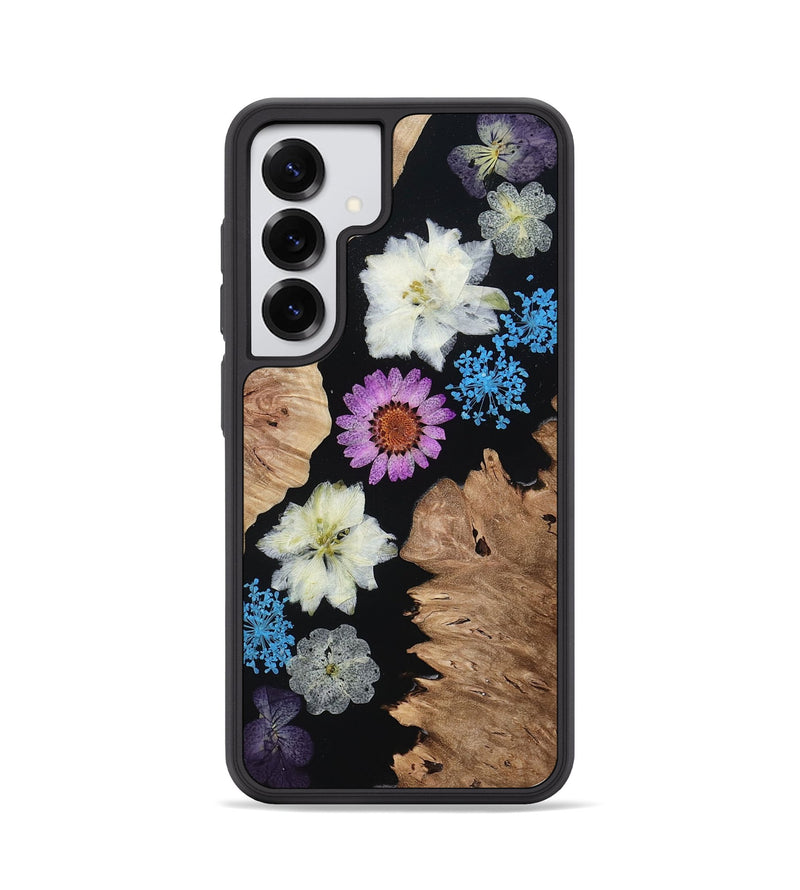 Galaxy S25 Wood Phone Case - Violeta (Bloom, 807621)
