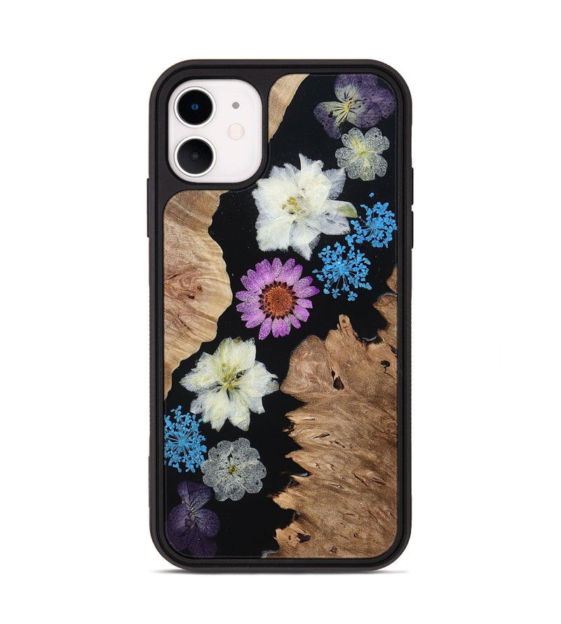 iPhone 11 Wood Phone Case - Violeta (Bloom, 807621)
