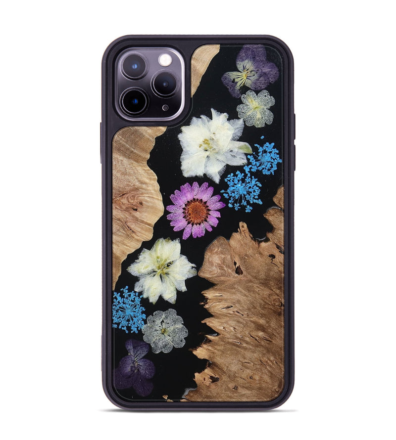 iPhone 11 Pro Max Wood Phone Case - Violeta (Bloom, 807621)