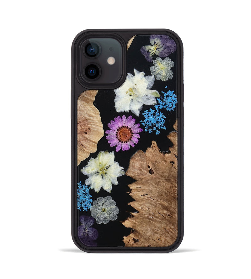iPhone 12 Wood Phone Case - Violeta (Bloom, 807621)