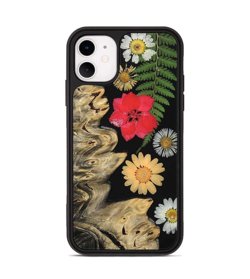 iPhone 11 Wood Phone Case - Asaiah (Bloom, 807622)