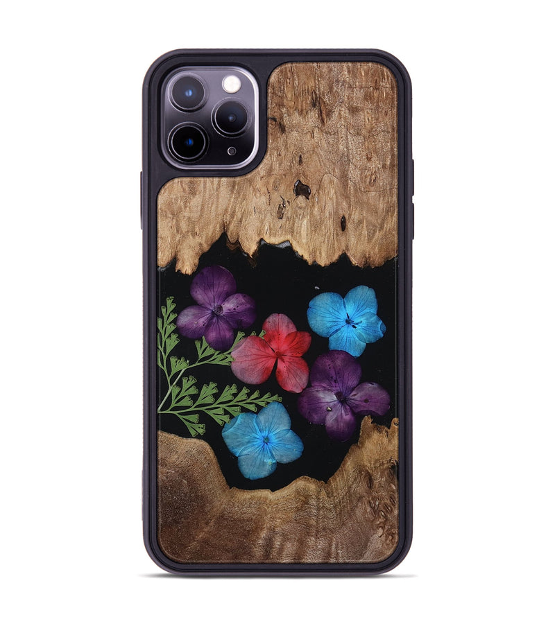 iPhone 11 Pro Max Wood Phone Case - Hester (Bloom, 807623)