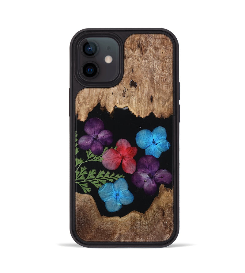 iPhone 12 Wood Phone Case - Hester (Bloom, 807623)
