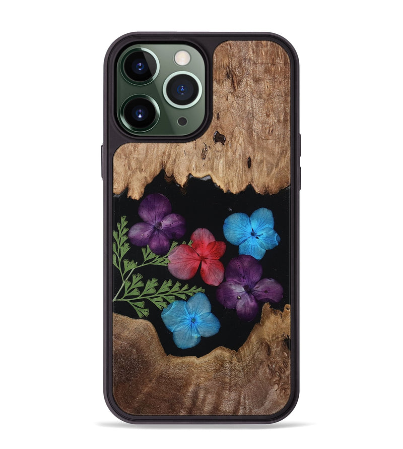 iPhone 13 Pro Max Wood Phone Case - Hester (Bloom, 807623)