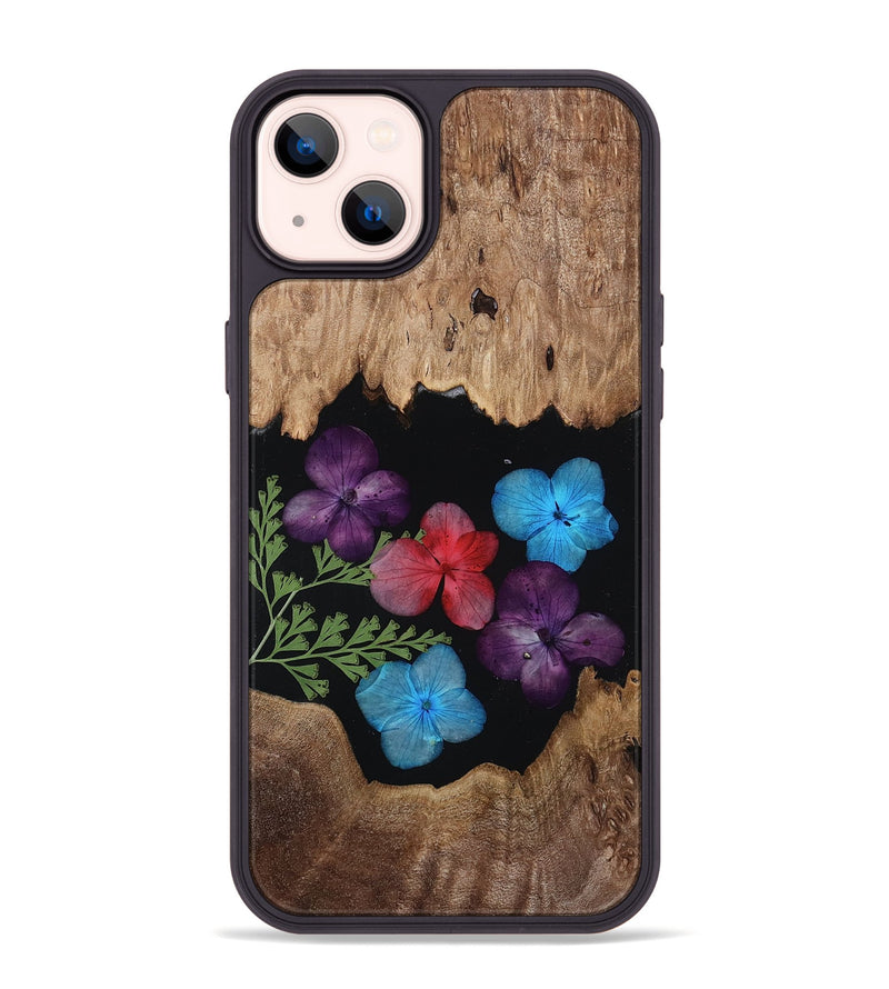 iPhone 14 Plus Wood Phone Case - Hester (Bloom, 807623)