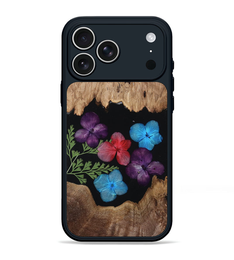 iPhone 17 Pro Max Wood Phone Case - Hester (Bloom, 807623)