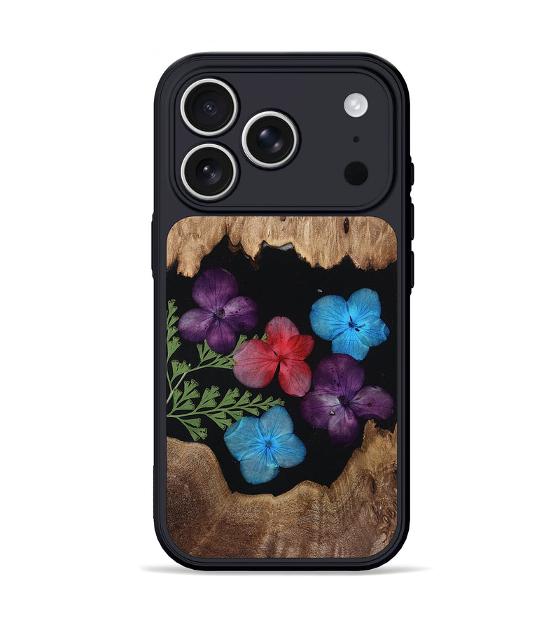 iPhone 17 Pro Wood Phone Case - Hester (Bloom, 807623)