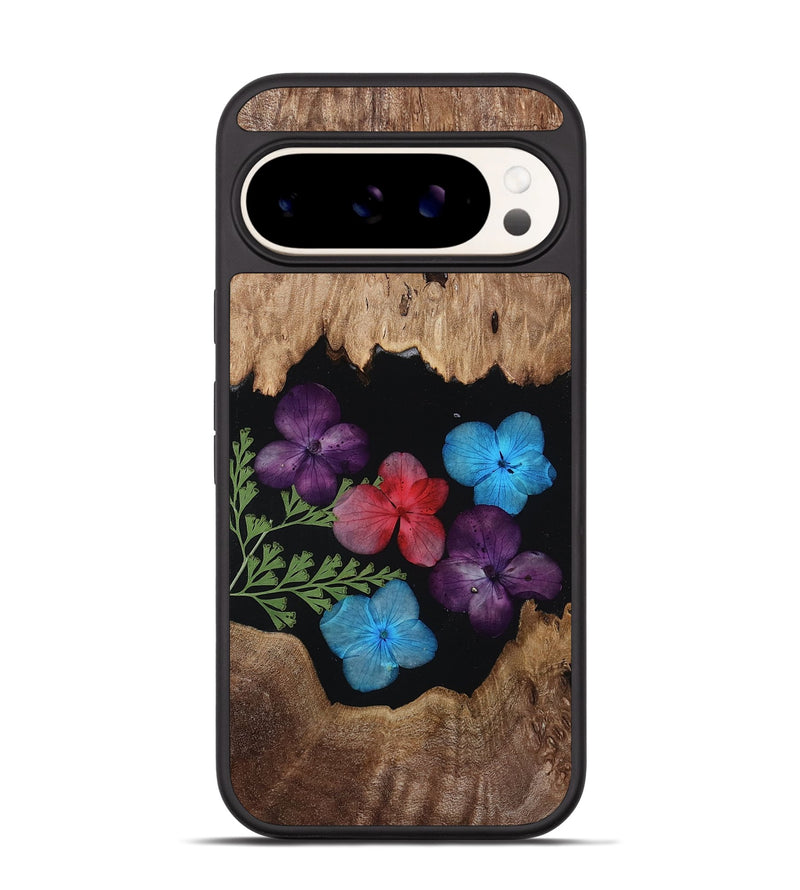 Pixel 9 Wood Phone Case - Hester (Bloom, 807623)